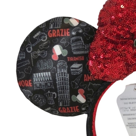 Authentic Disney Parks 2025 Minnie Ears Headband - ITALY - NWT main image 5